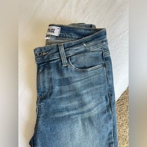 Paige Skinny Blue Jeans size 27